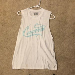 White converse tank top